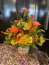 Fall Colors in a Metal Tin